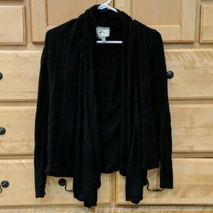 Pink Rose Open Front Cardigan